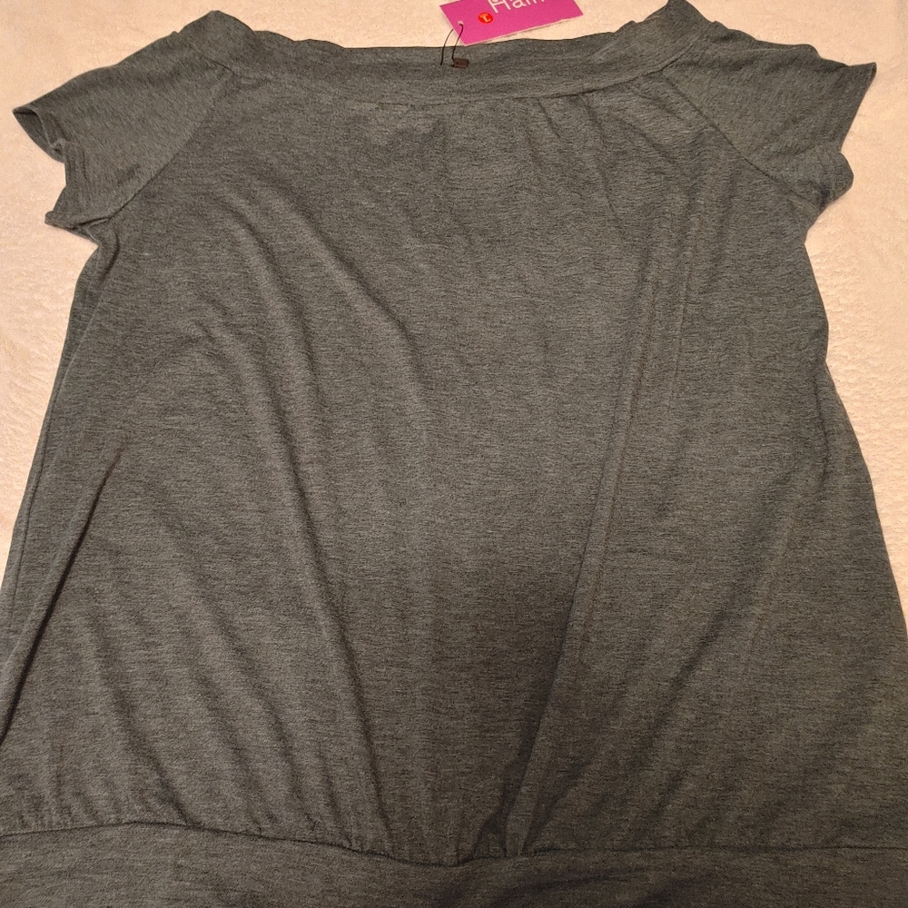 NWT off shoulder tee